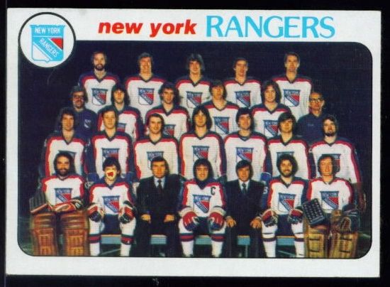 202 New York Rangers Team